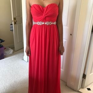 Peach Gown